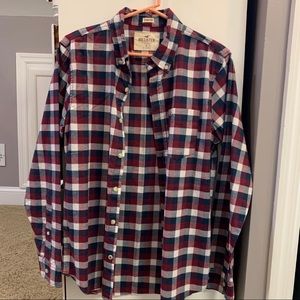 Plaid button up shirt